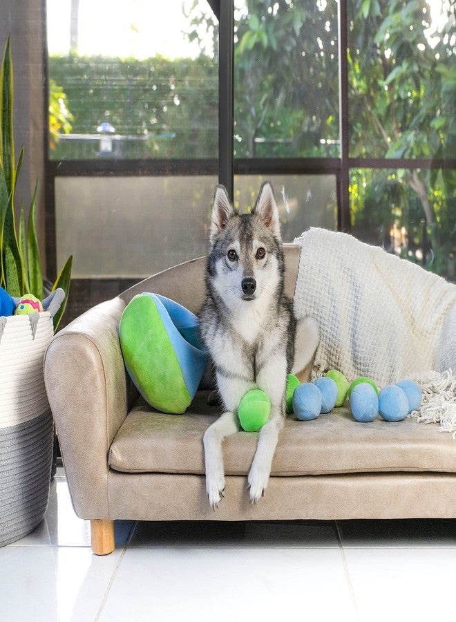 Midlee Hide a Ball Dog Toy - Blue/Green (Large) - Image 2